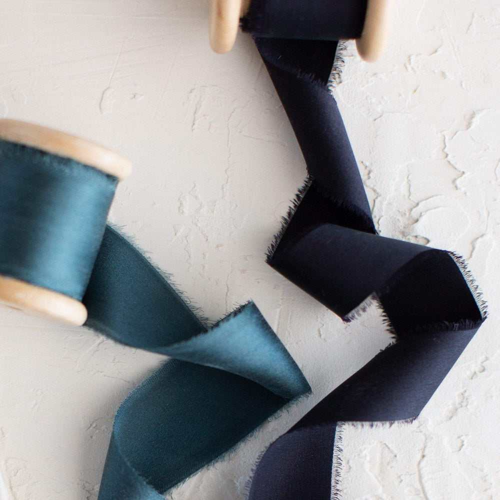 Black sik satin ribbon