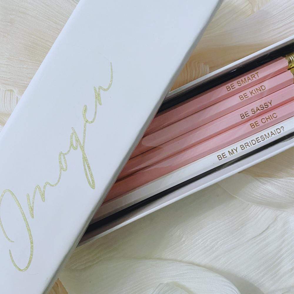 Will you be my Bridesmaid? Proposal Pencils