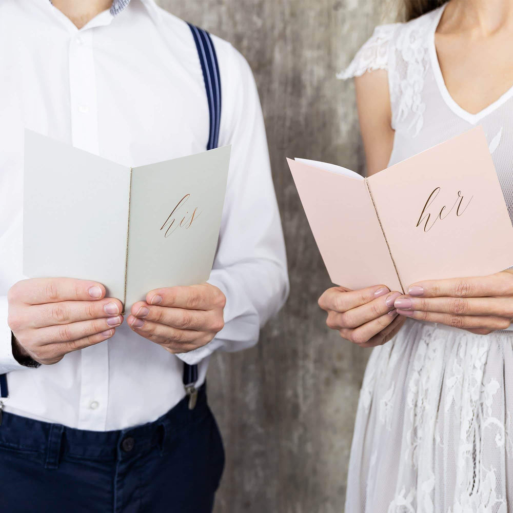 His & Hers Vow Books