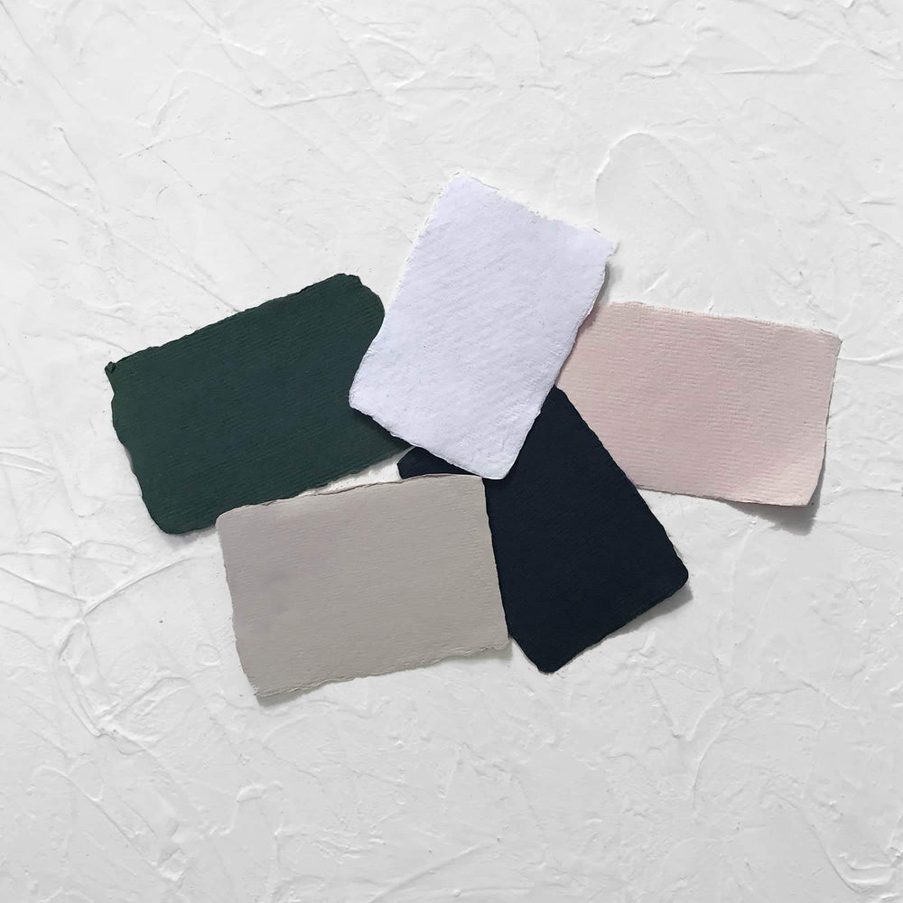 Deckled Edge Paper Place Cards | 50Pk • Wedding decor