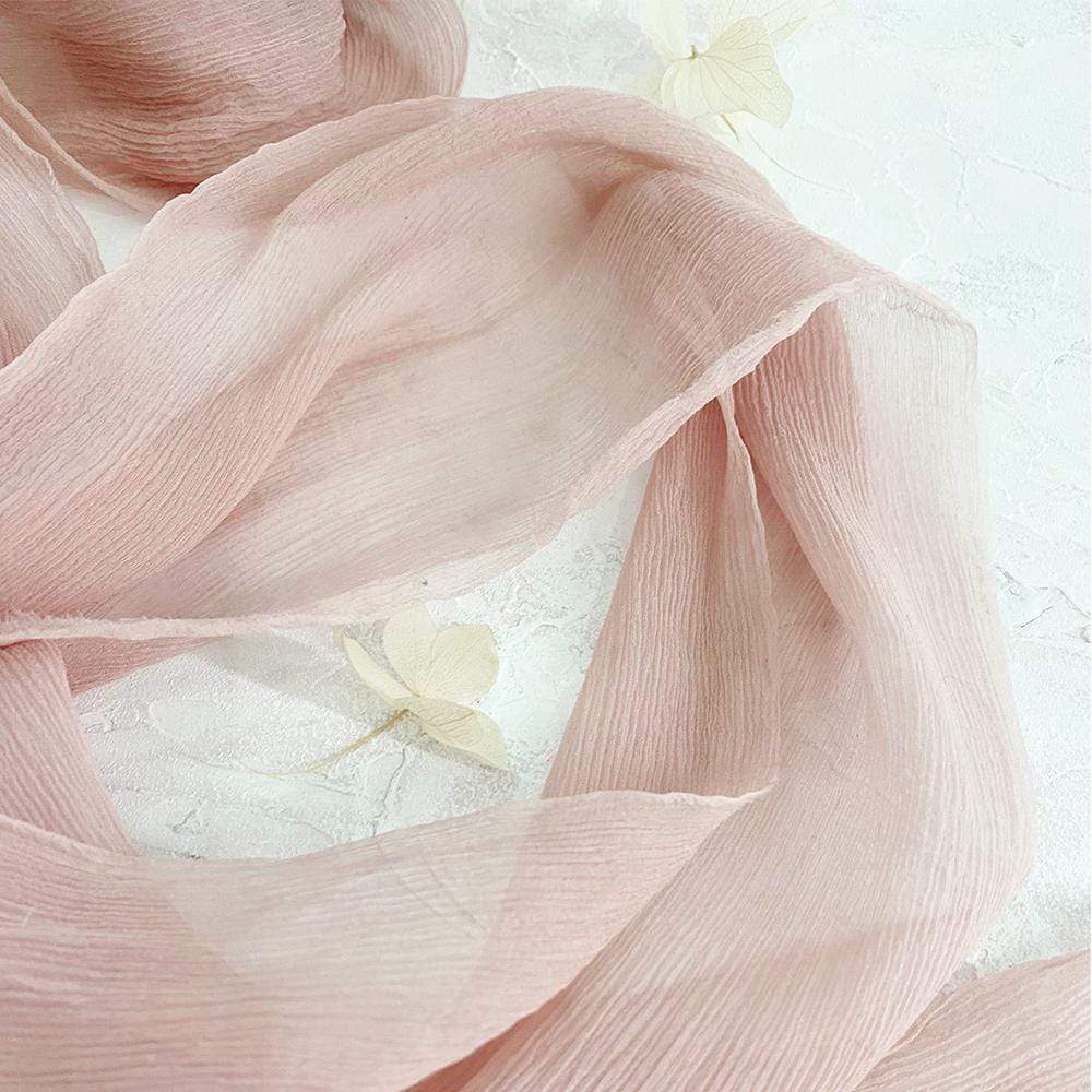 Rosalee Crinkle Chiffon Ribbon|3m