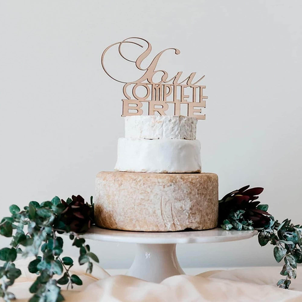 Cheese Marker You Complete Brie - Sign