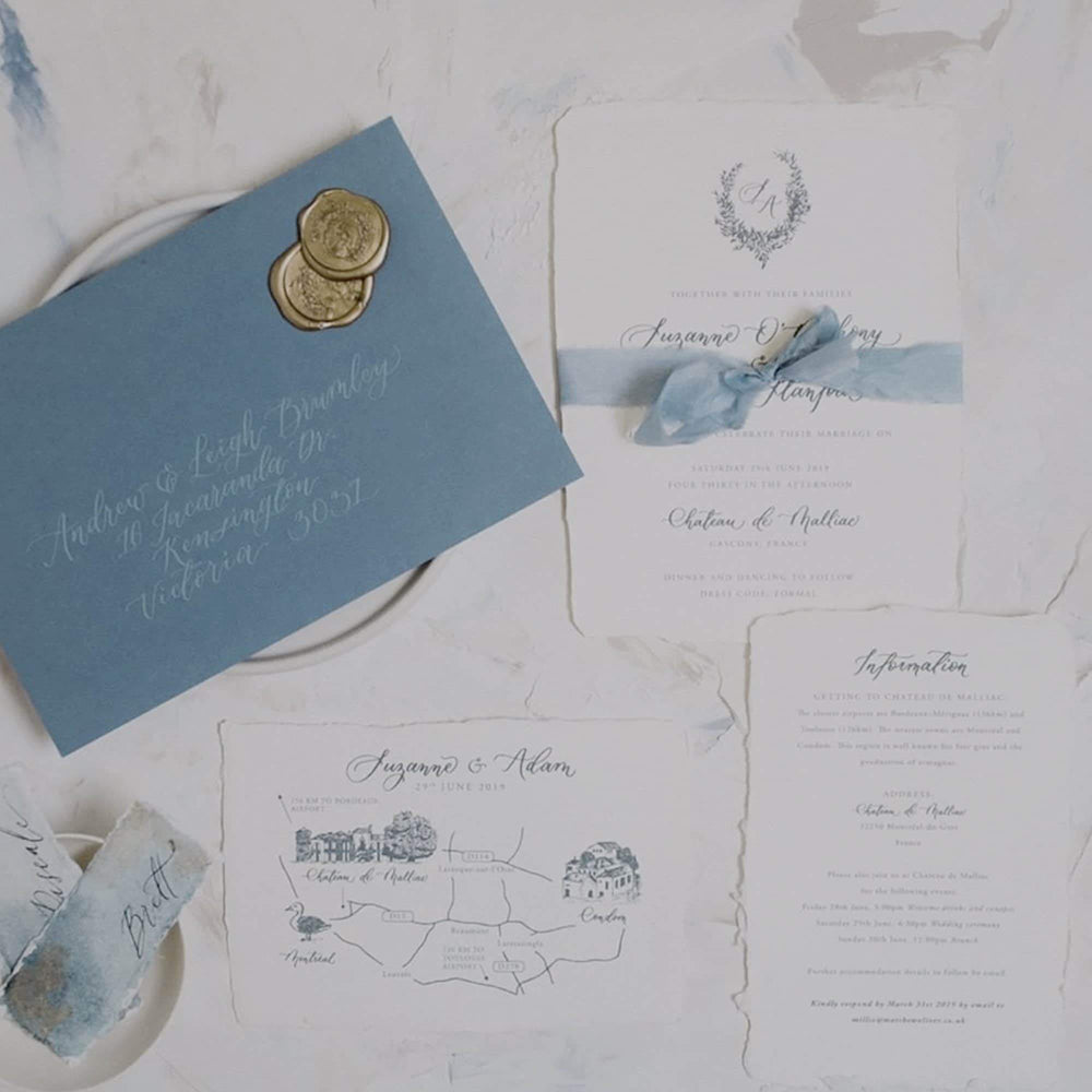 Bleu Français Classic Silk Ribbon