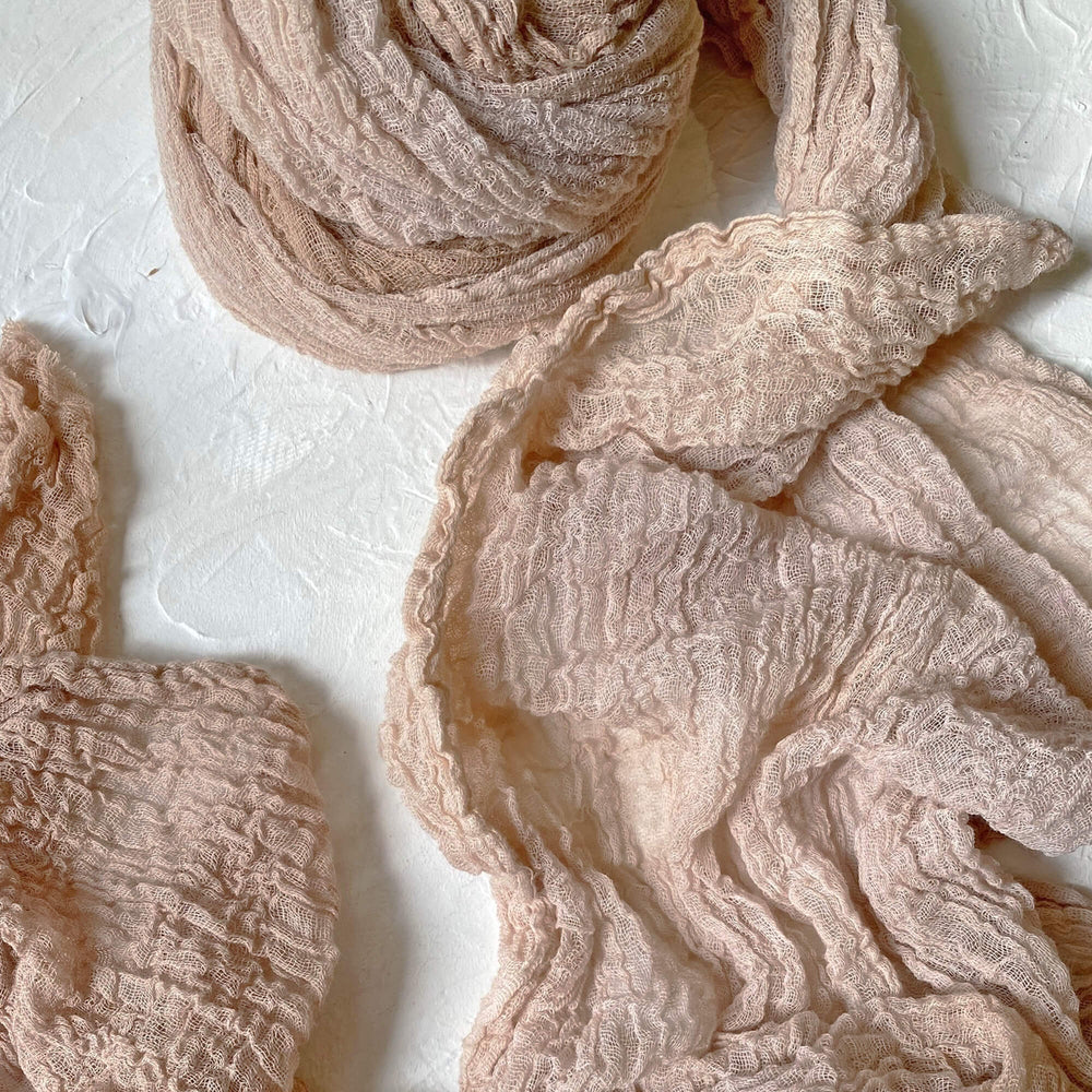 Ombre Terra Cheesecloth Runner | 4m