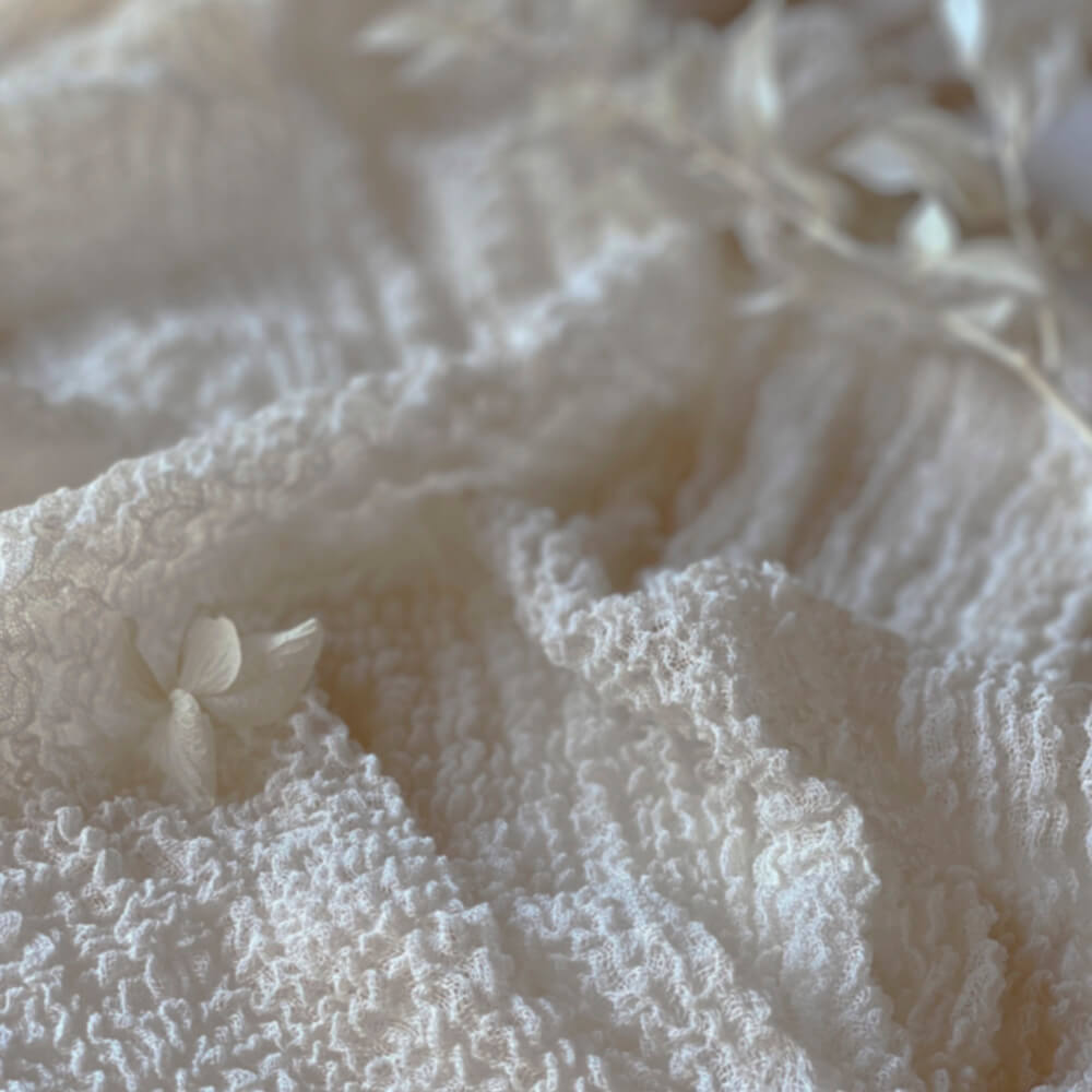 Ivory Coast Cheesecloth Table Runner | 3.5m • Runners • Wedding decor