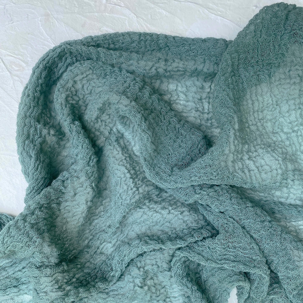 Eucalyptus Green Cheesecloth Runner • Table • Australia