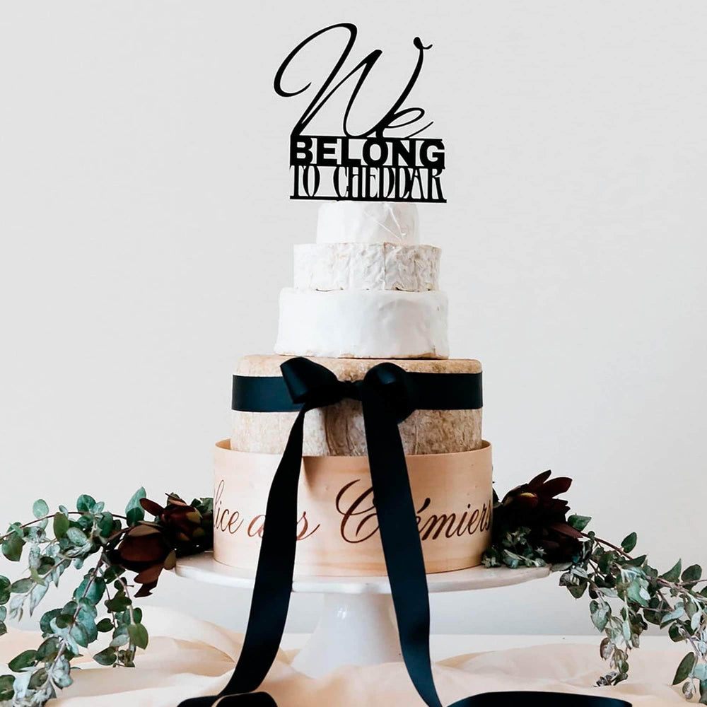 Cheese Marker "We belong to Cheddar"