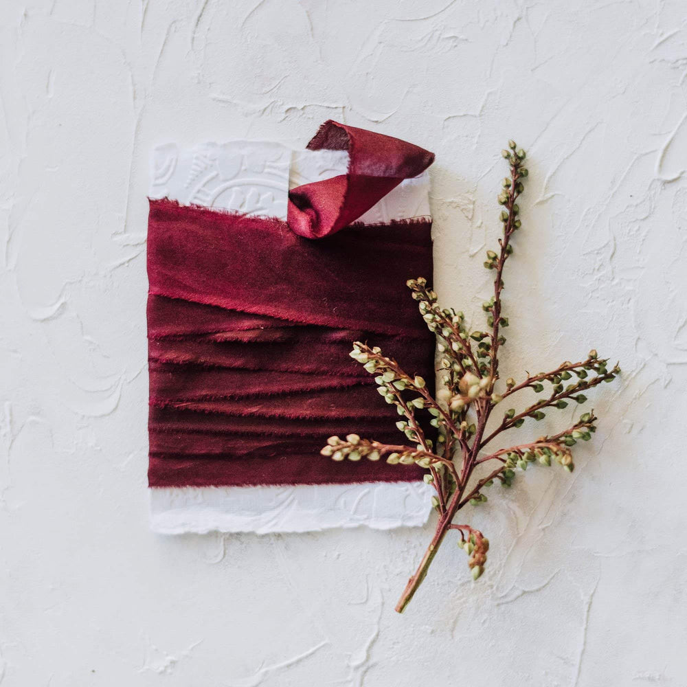 Garnet Classic Silk Ribbon