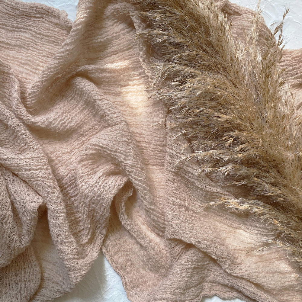 Pale Terracotta Cheesecloth Runner | 4m