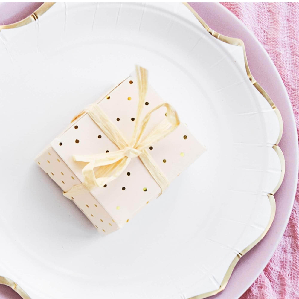 Champagne & Gold favour box | 6Pk - Box