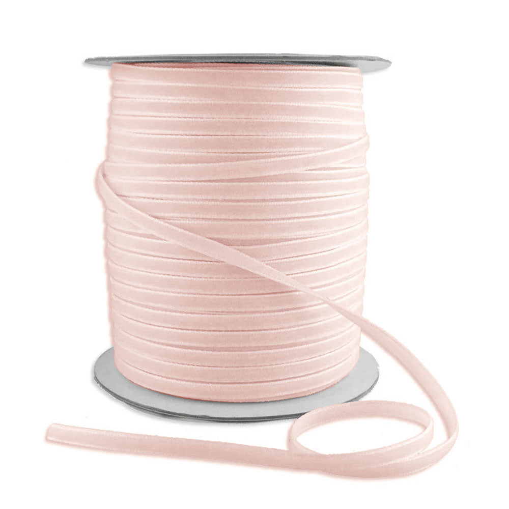 3mm Blush Velvet Ribbon | 10m