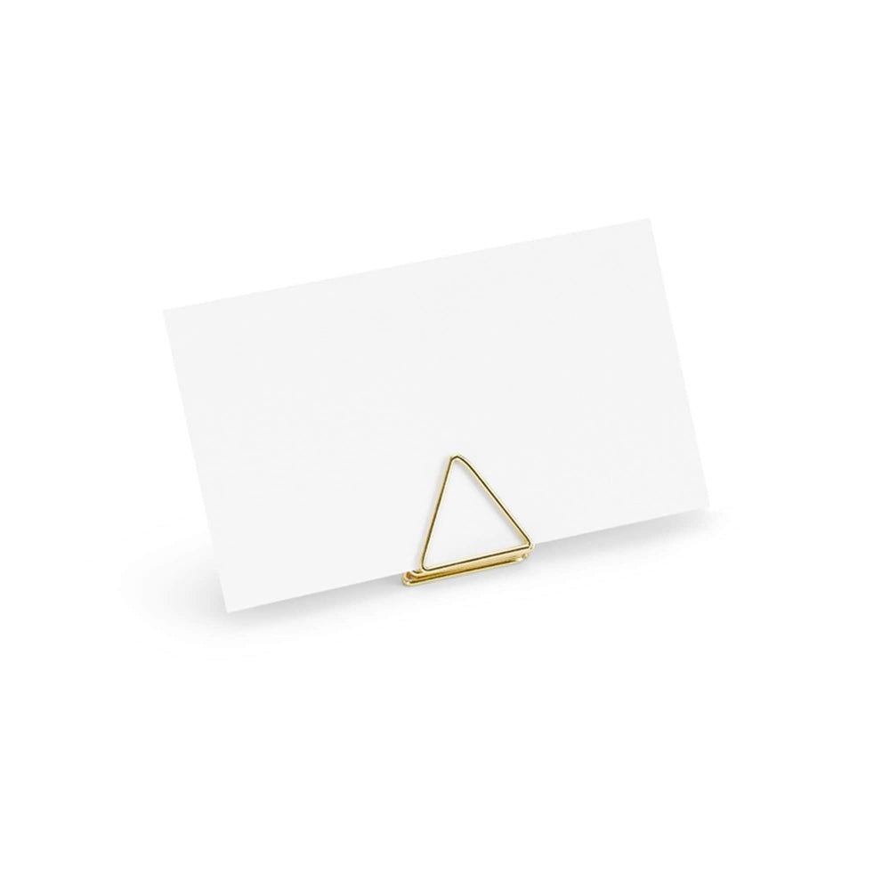 Place Card Triangle Mini Place card or signage stands | 10pk - Sign