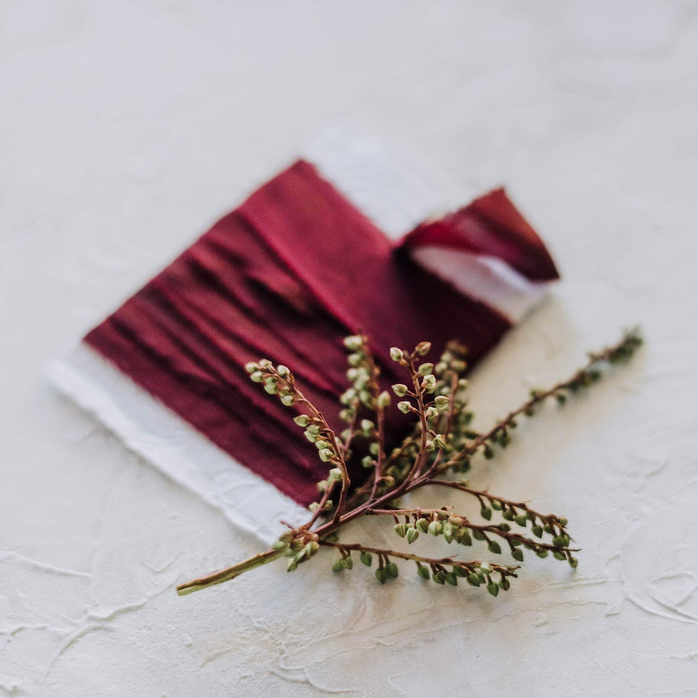 Garnet Classic Silk Ribbon