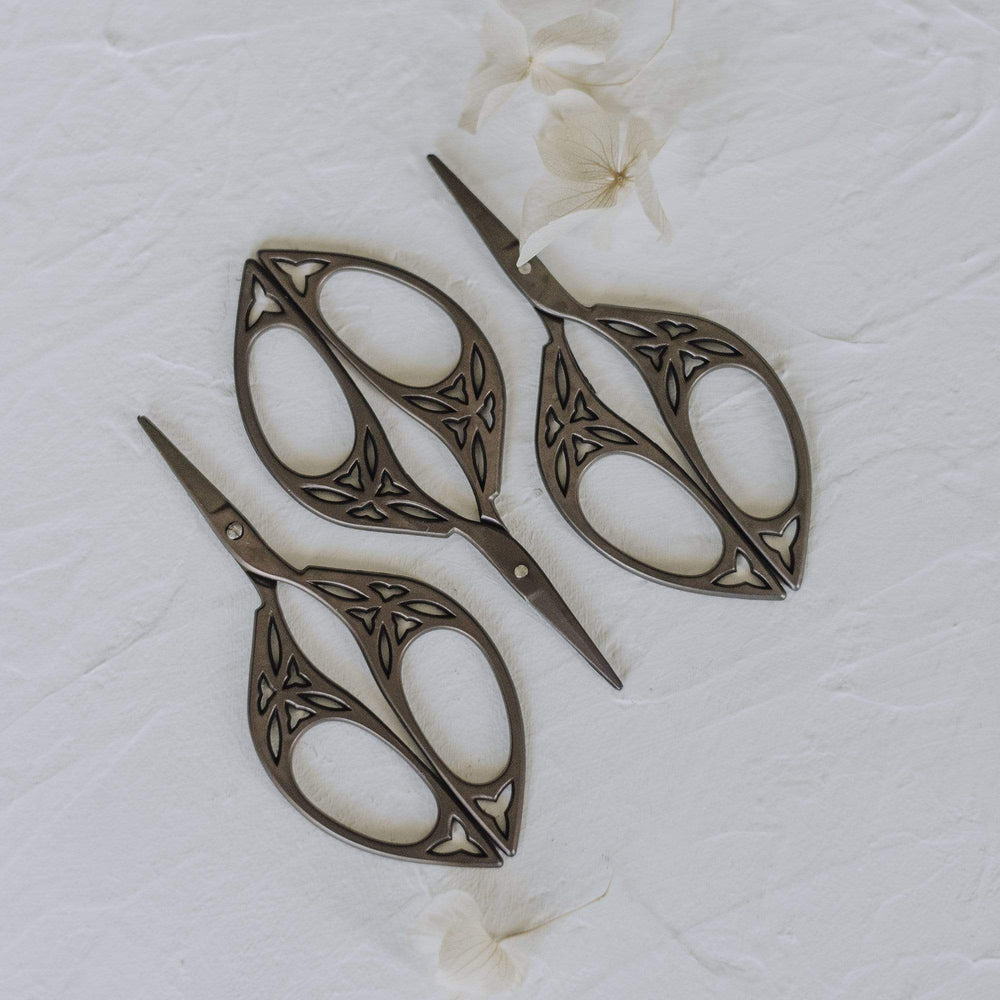 Ornate Aged Embroidery Scissors