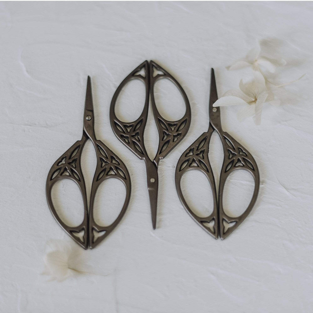 Ornate Aged Embroidery Scissors