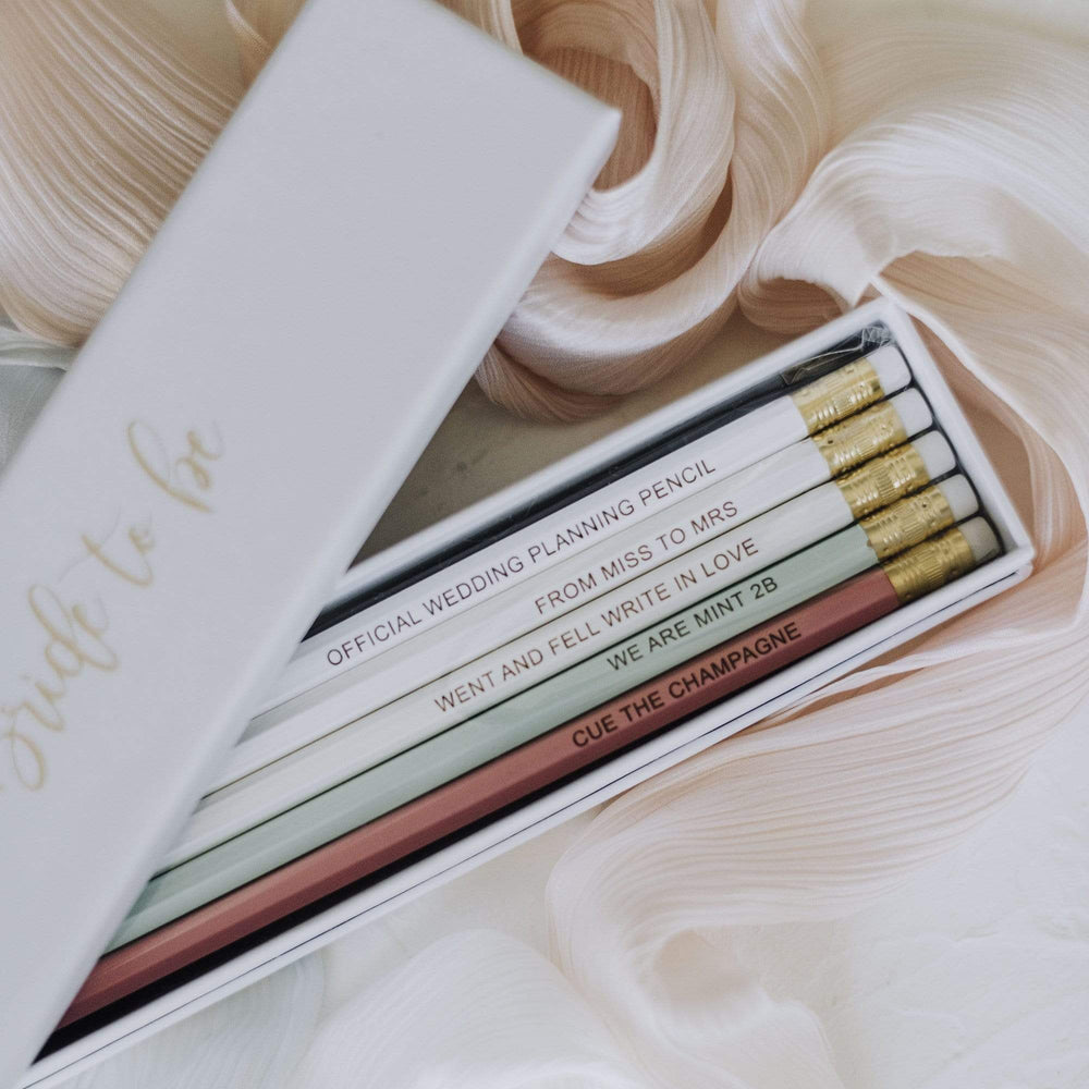 'Bride-to-Be' Pencil Set