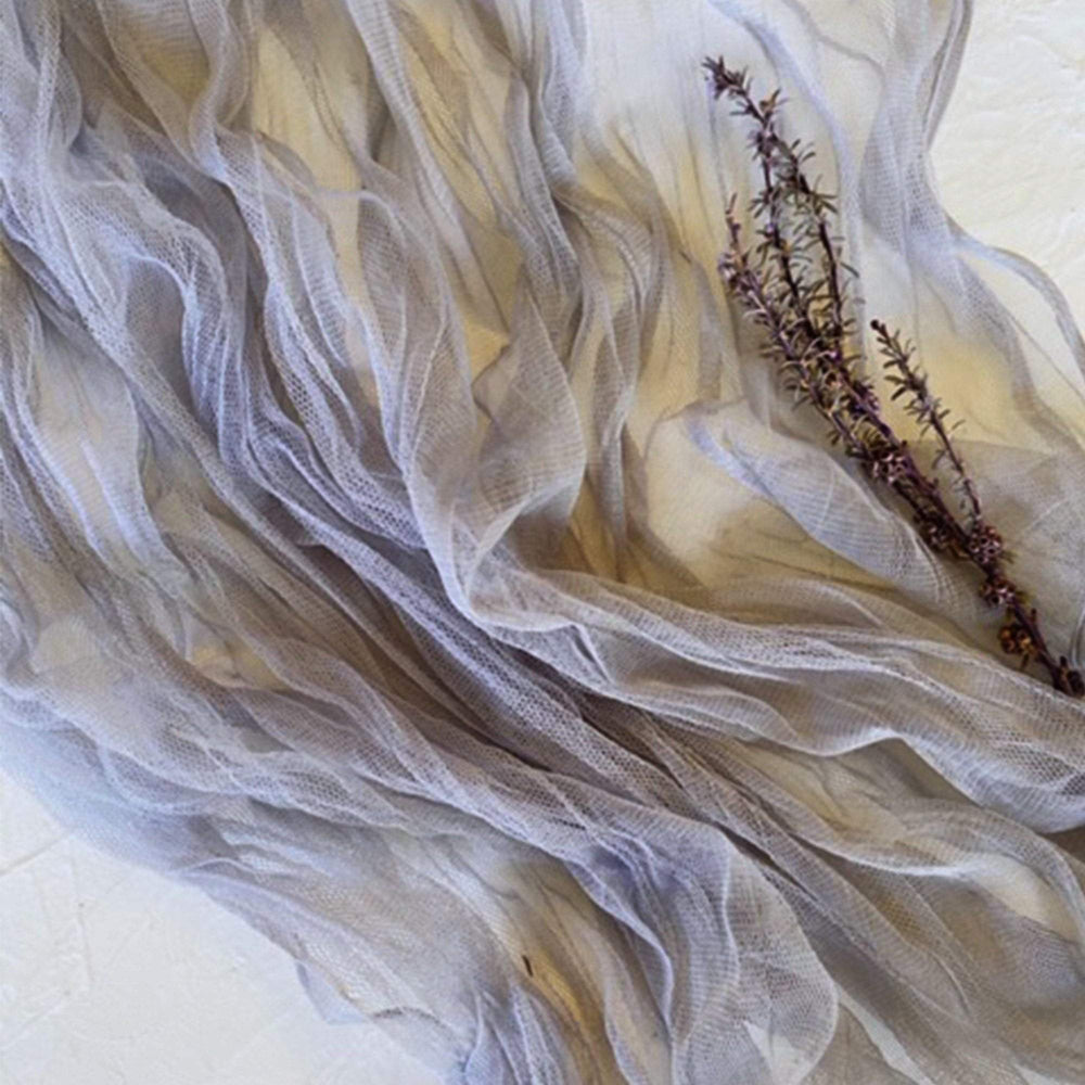 Dove Grey Tulle Runner | Styling Cloth